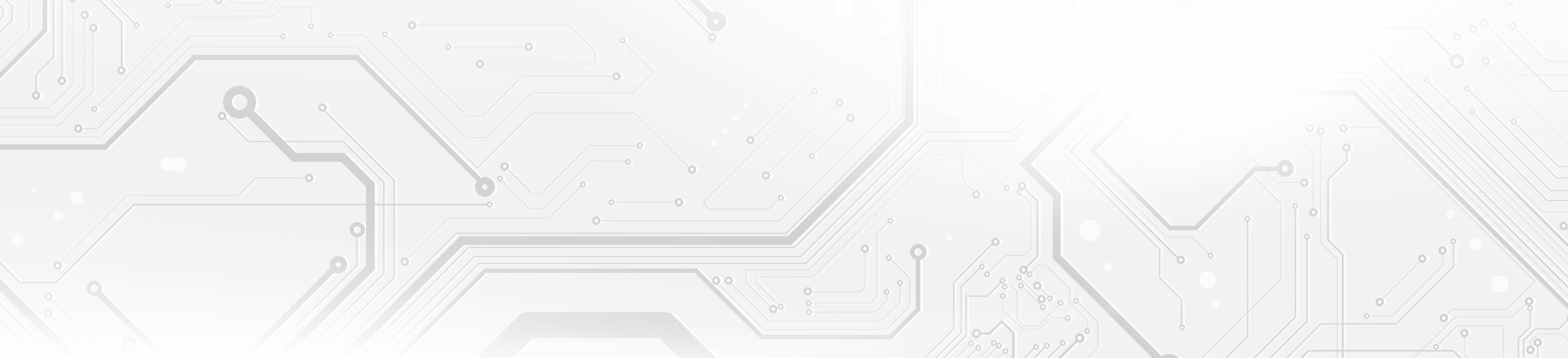 淡いグレーの配線とノードが描かれた回路基板風の抽象的な背景